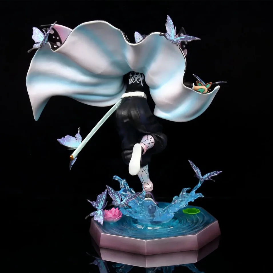 36cm Demon Slayer Anime Figure Kochou Shinobu GK Anime Figures 1/6 PVC Statue Model Kimetsu No Yaiba Figurine Ornament Toy Gift