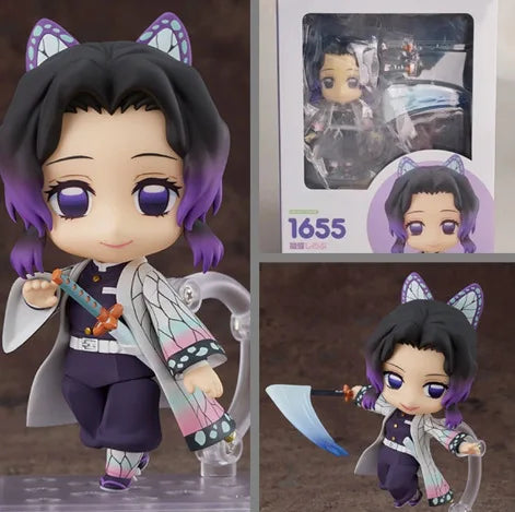 36cm Demon Slayer Anime Figure Kochou Shinobu GK Anime Figures 1/6 PVC Statue Model Kimetsu No Yaiba Figurine Ornament Toy Gift