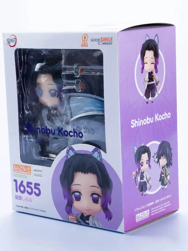 36cm Demon Slayer Anime Figure Kochou Shinobu GK Anime Figures 1/6 PVC Statue Model Kimetsu No Yaiba Figurine Ornament Toy Gift