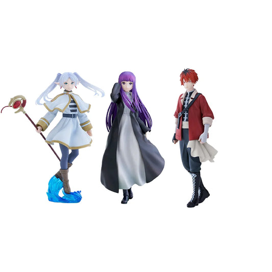 Frieren - Frieren, Fern, Stark standing action figures