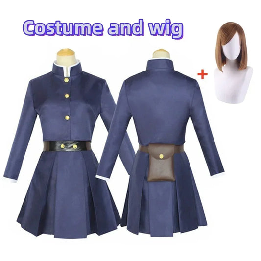 Jujutsu Kaisen - Nobara Cosplay (costume set, costume set + wig)