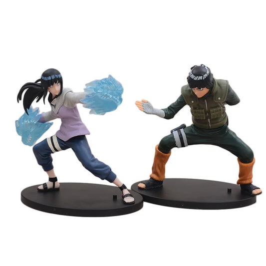 16cm Naruto - Hinata and Rock Lee Figurine