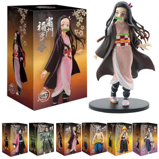 Anime 16cm Demon Slayer All Character Figures