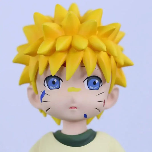 Naruto Figure Kid Uzumaki Naruto Action Figure Childhood Statue 16cm